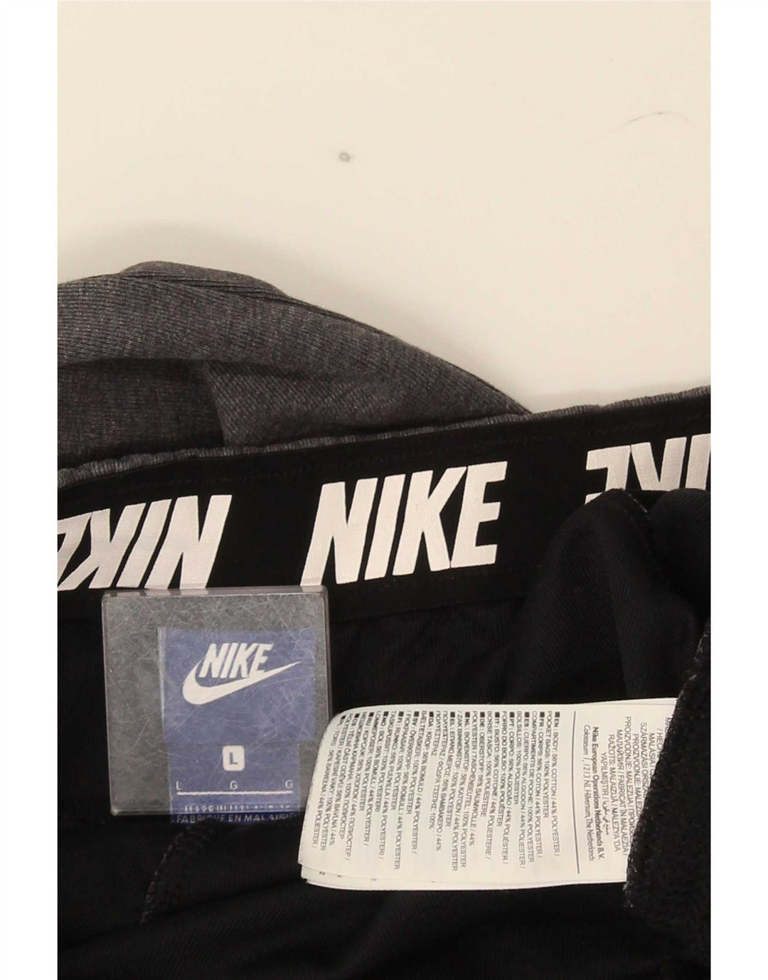 Ανδρική φόρμα Nike Παντελόνι Joggers μεγάλο γκρι βαμβακερό