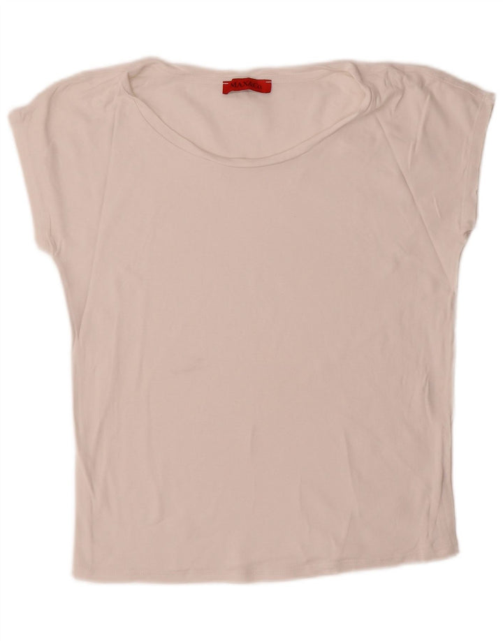 Max & Co. Γυναικείο T-Shirt Top UK 14 Medium White