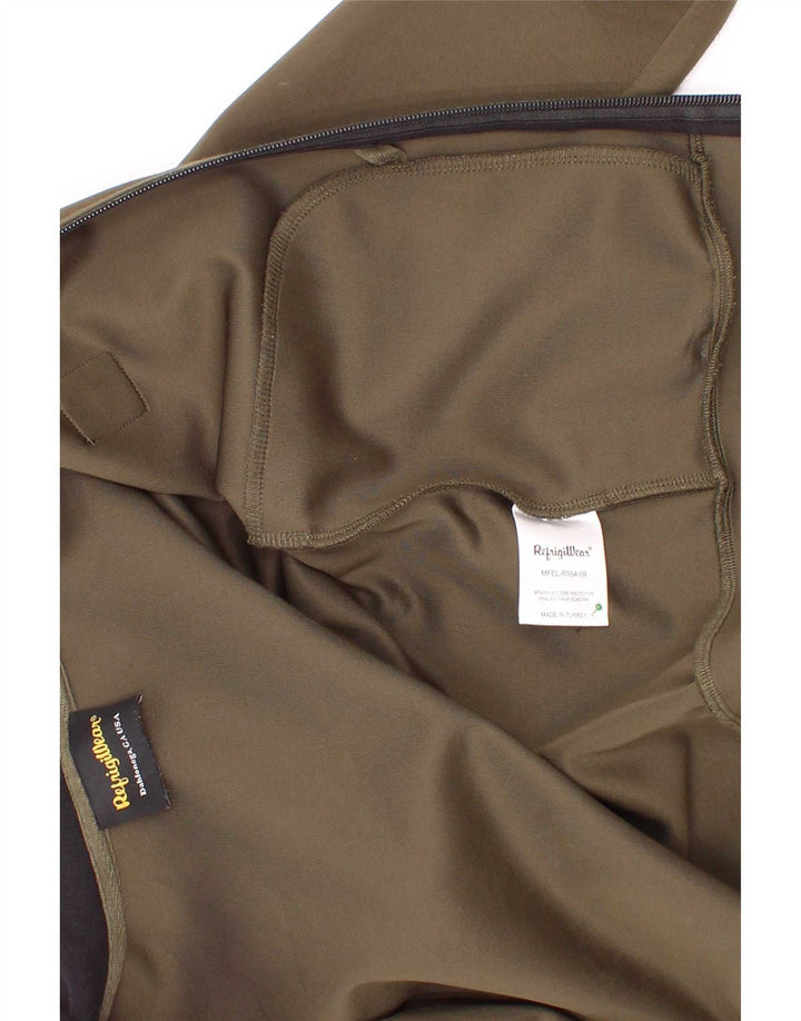 Refrigiwear Boys Zip Hoodie πουλόβερ 7-8 ετών Χακί Πολυεστέρας