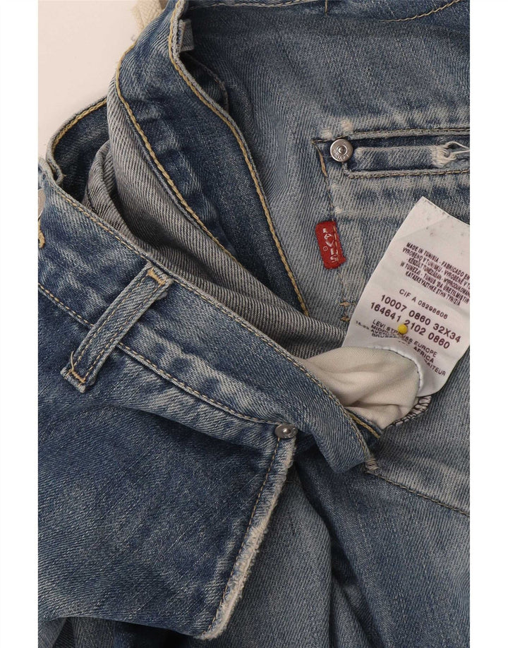 Ανδρικό τζιν Levi's Bootcut W32 L34 Μπλε βαμβακερό