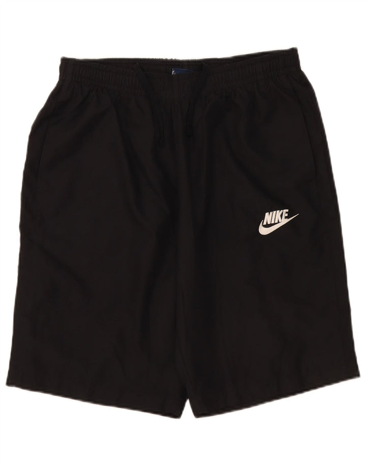 Ανδρικό αθλητικό σορτς Nike μεγάλο μαύρο πολυεστέρα