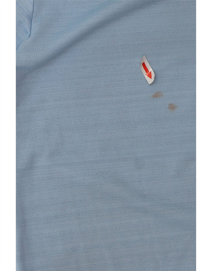 Ανδρικό μπλουζάκι Nike Dri Fit Τοπ μεσαίου μπλε πολυεστέρα