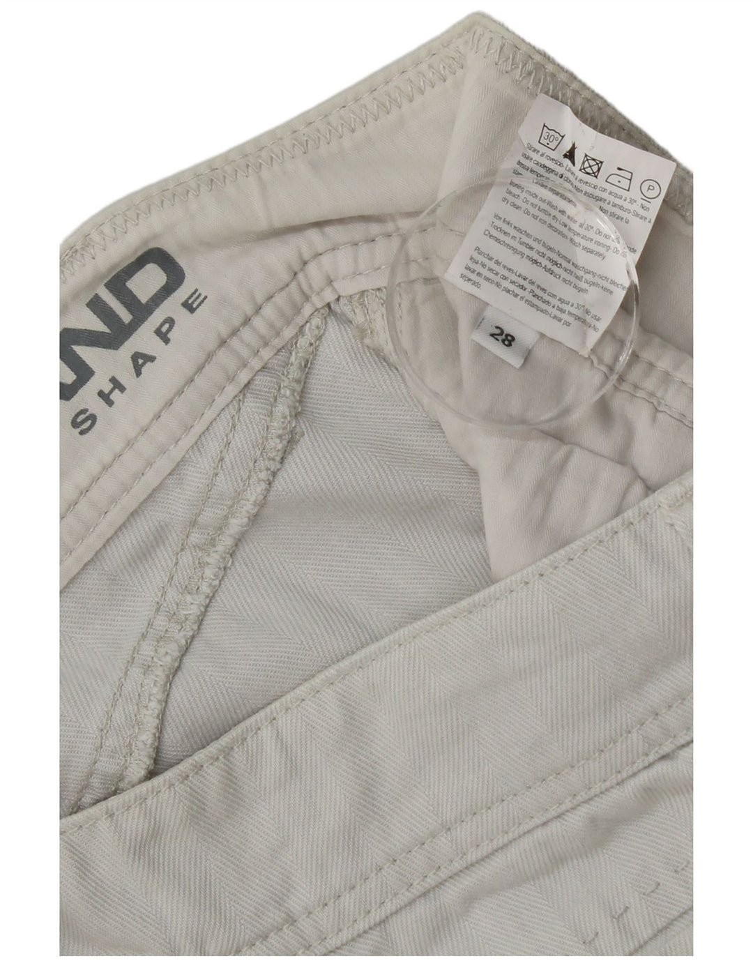 Guru Γυναικείο Slim Straight Jeans W28 L34 Μπλε βαμβακερό ψαροκόκκαλο