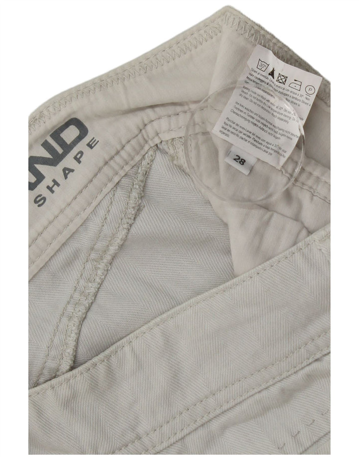 Guru Γυναικείο Slim Straight Jeans W28 L34 Μπλε βαμβακερό ψαροκόκκαλο