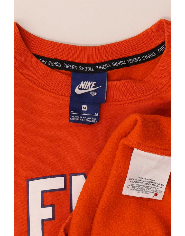 Ανδρικό γραφικό φούτερ Nike Clemson, μεσαίο πορτοκαλί βαμβακερό