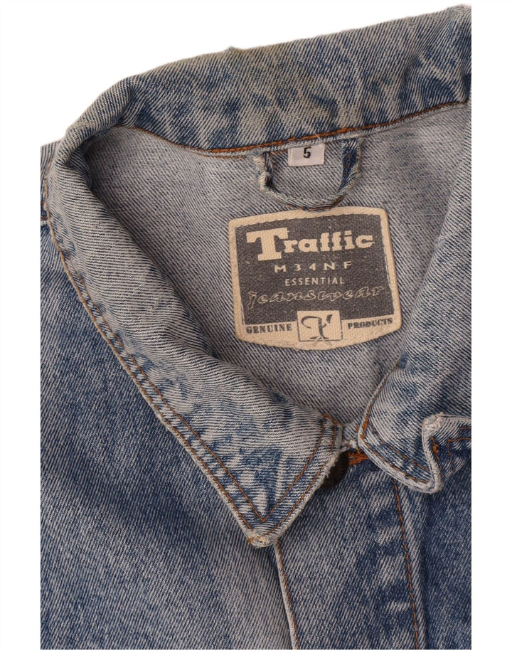 Ανδρικό τζιν μπουφάν Traffic UK 42 XL Blue Cotton
