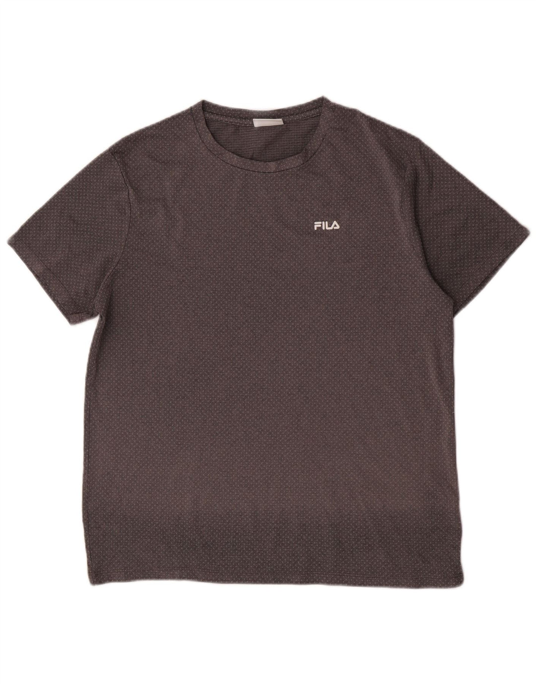 Ανδρικό T-Shirt Fila Top Large Grey Polyester