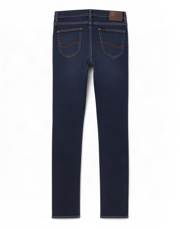 Lee Mens Luke Tapered Slim Jeans W34 L34 Navy Blue Cotton