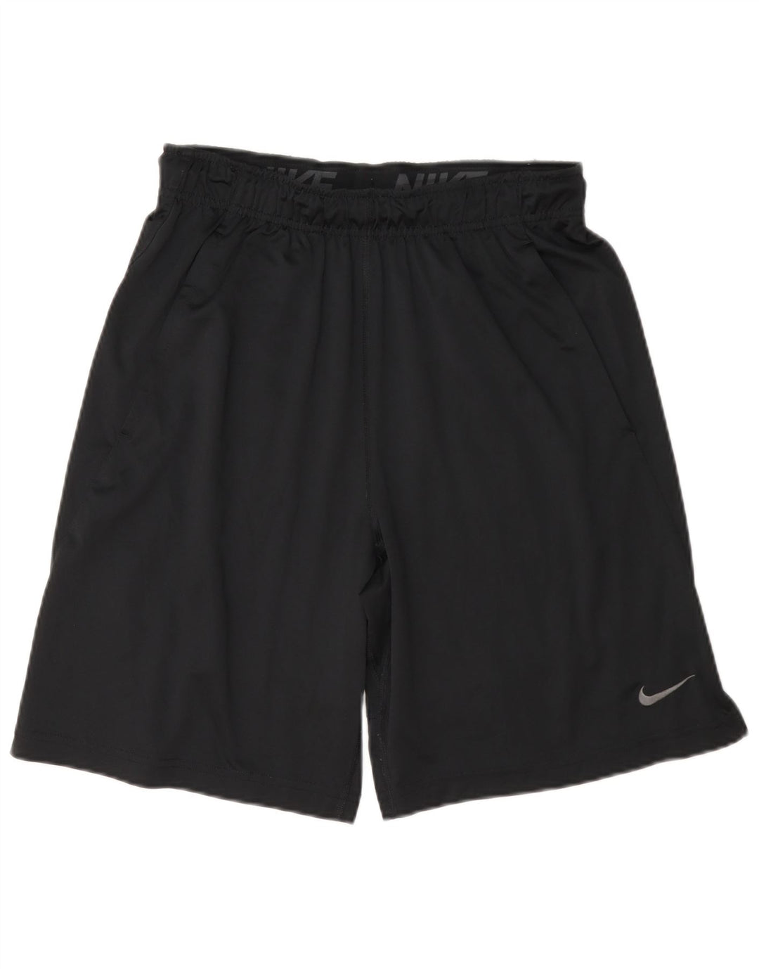 Ανδρικό αθλητικό σορτς Nike Dri Fit, μικρό μαύρο πολυεστέρα