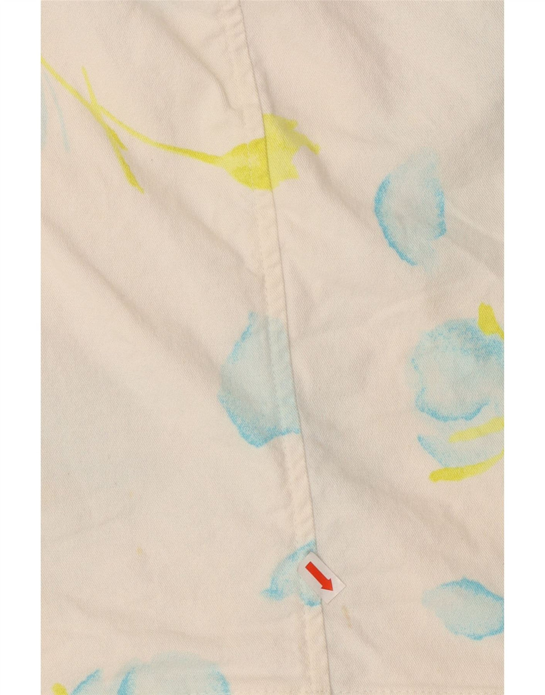 Γυναικεία Τζιν Φούστα FORT & MADOX W26 Small Off White Floral