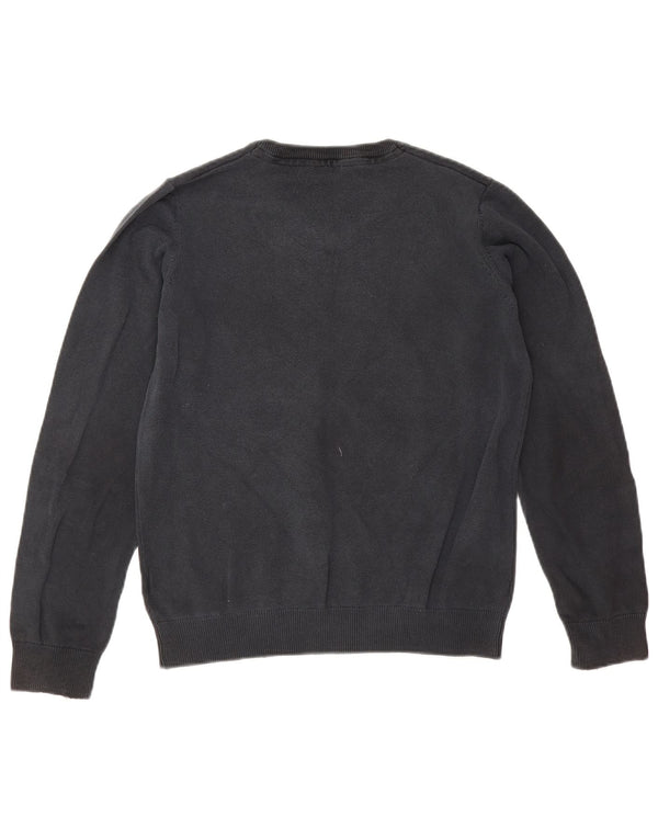 Marks & Spencer Boys πουλόβερ με λαιμόκοψη με V λαιμόκοψη 12-13 ετών μαύρο βαμβακερό