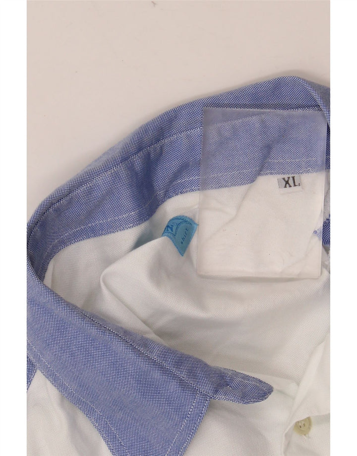 JECKERSON Ανδρικό κοντομάνικο γραφικό πουκάμισο XL μπλε χρώματος