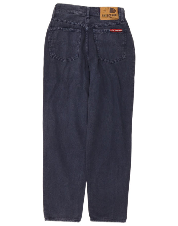 Americanino Γυναικείο Tapered Jeans W27 L25 Navy Blue Cotton