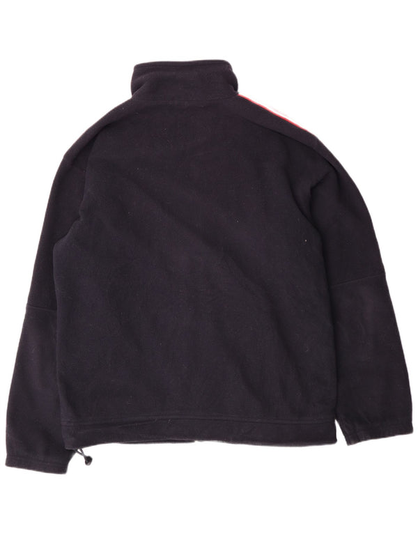 Champion Mens Fleece Jacket UK 40 Large Navy Blue Polyester