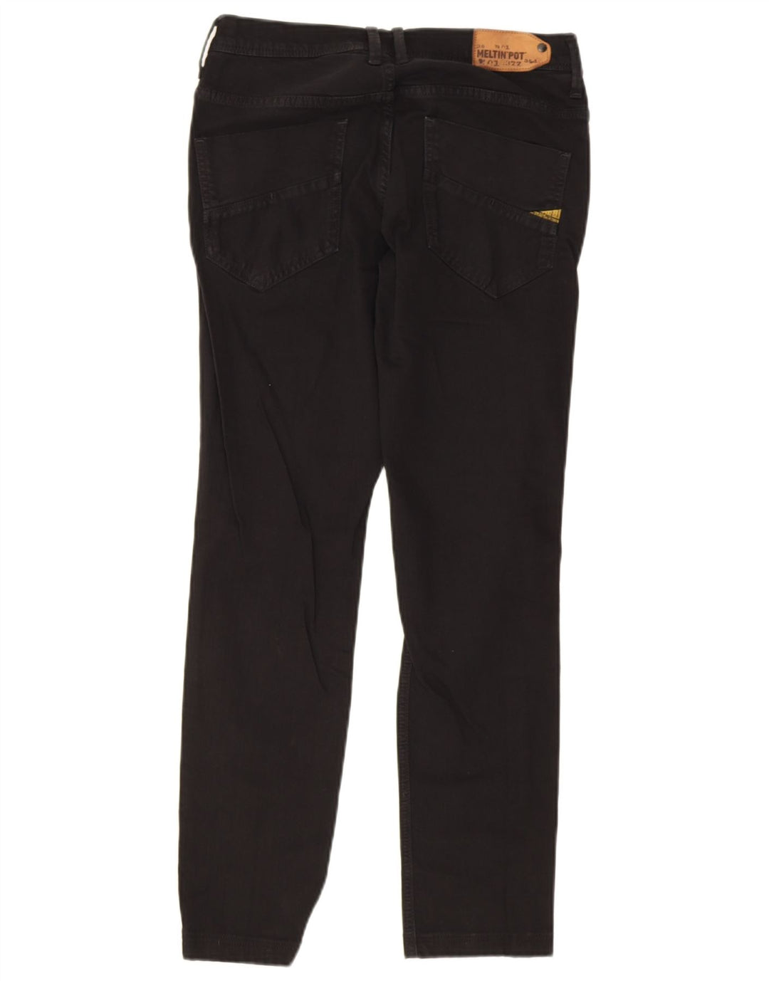 Meltin' Pot Ανδρικό Slim Jeans W32 L28 Μαύρο βαμβακερό