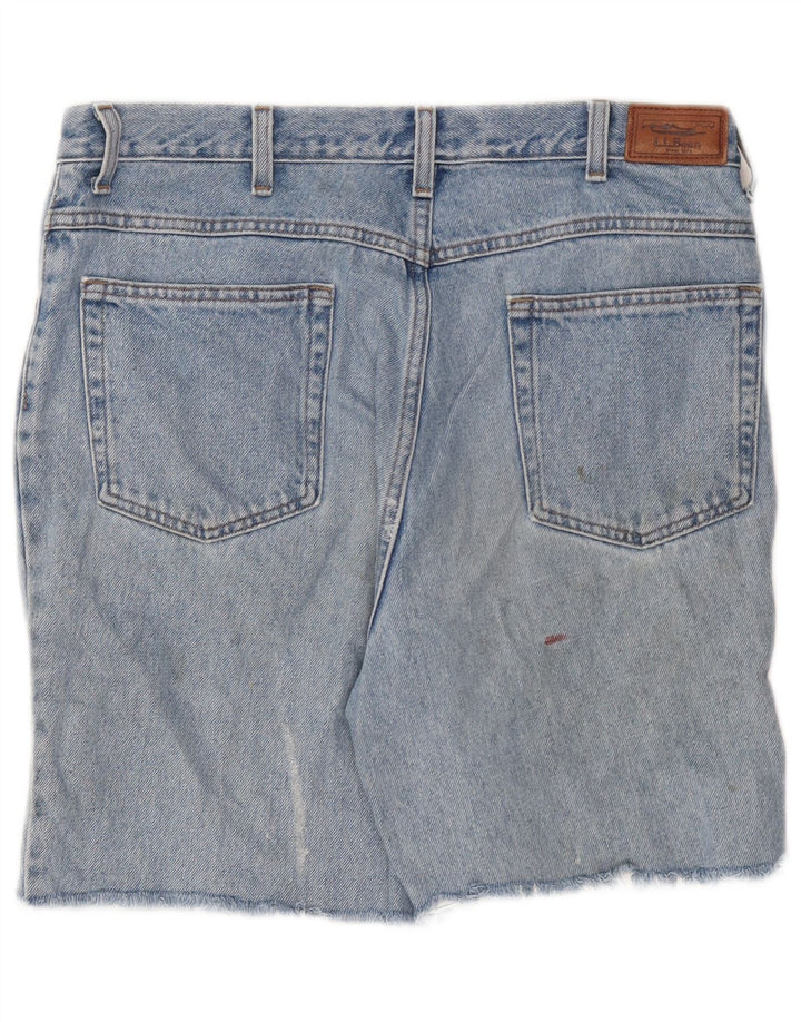 Ανδρικό τζιν σορτς L.L.BEAN W34 μεγάλο μπλε βαμβακερό