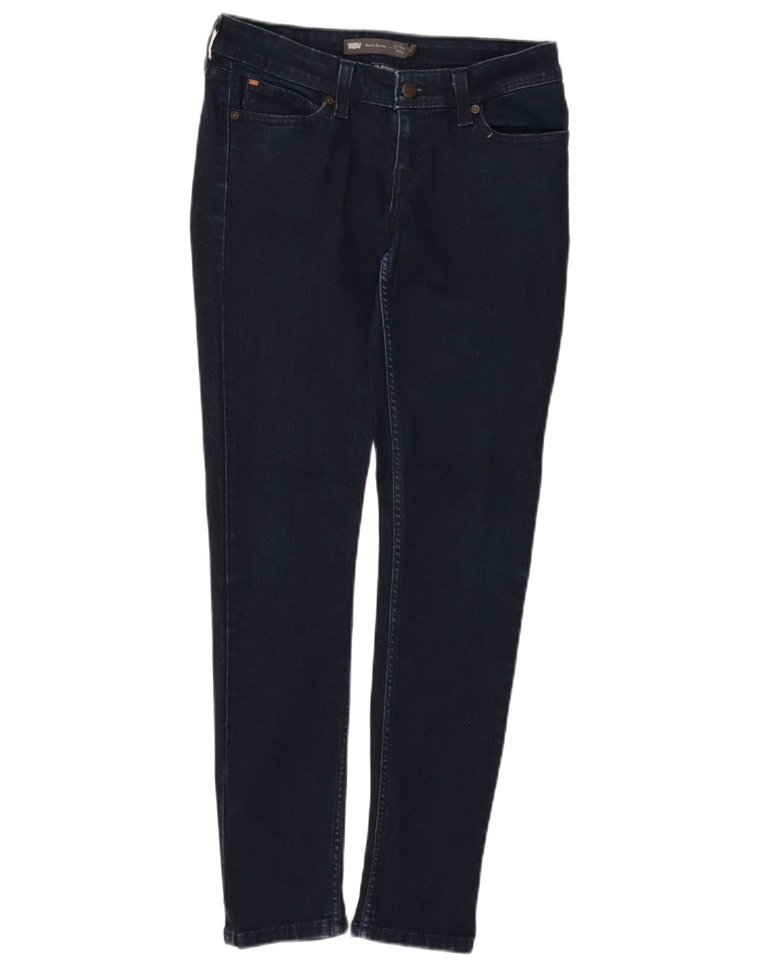 LEVI'S Γυναικεία Demi Curve Χαμηλής μέσης Skinny Jeans W28 L32 Navy Blue Cotton
