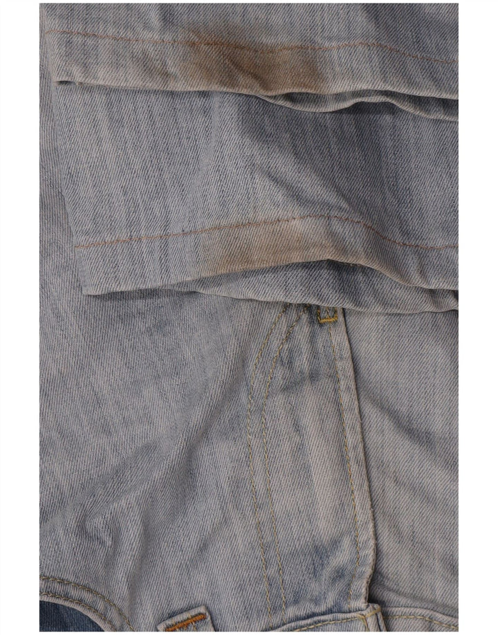 Levi's Womens 511 Slim Jeans W34 L34 Blue Cotton