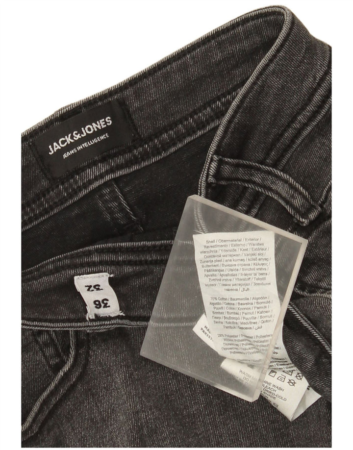 Jack & Jones Ανδρικό Slim Jeans W36 L32 Γκρι βαμβακερό