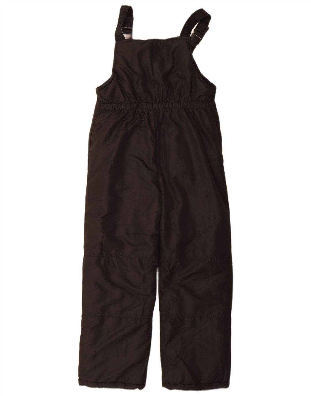 LONDON FOG Boys Dungarees Ski Jumpsuit 7-8 ετών Small Black Polyester