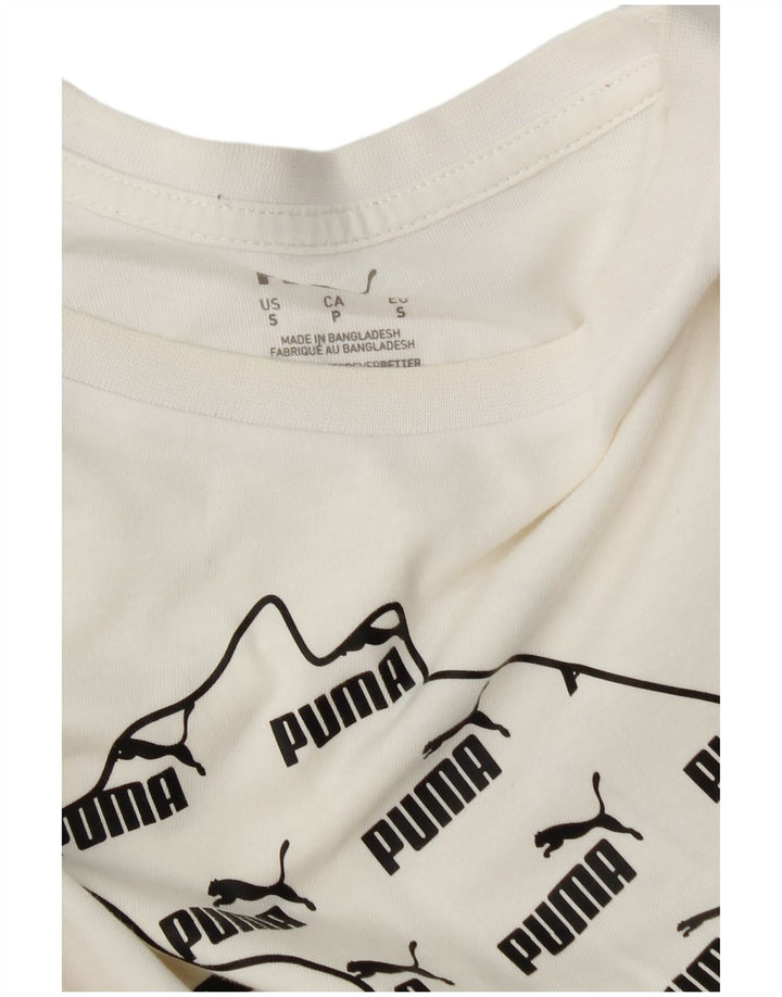 Ανδρικό γραφικό T-Shirt Puma Top Small White