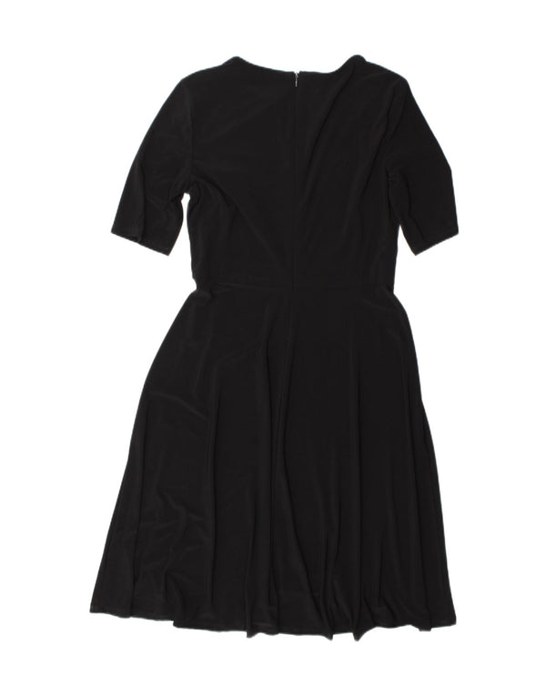 Γυναικείο φόρεμα Ralph Lauren A-Line US 8 Μεσαίο μαύρο πολυεστέρα