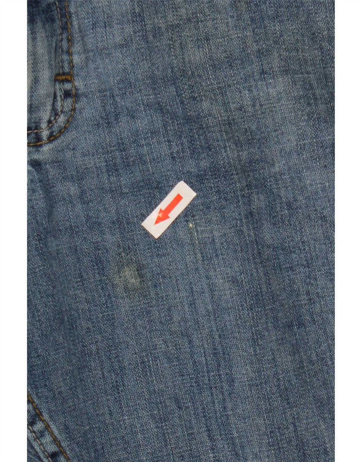 Lee Mens Straight Jeans W38 L29 Μπλε Βαμβακερό