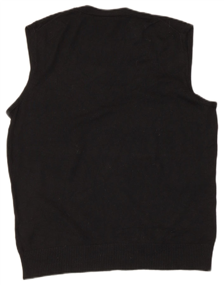 Marks & Spencer Γυναικείο γιλέκο Tank Top UK 16 Large Black Viscose