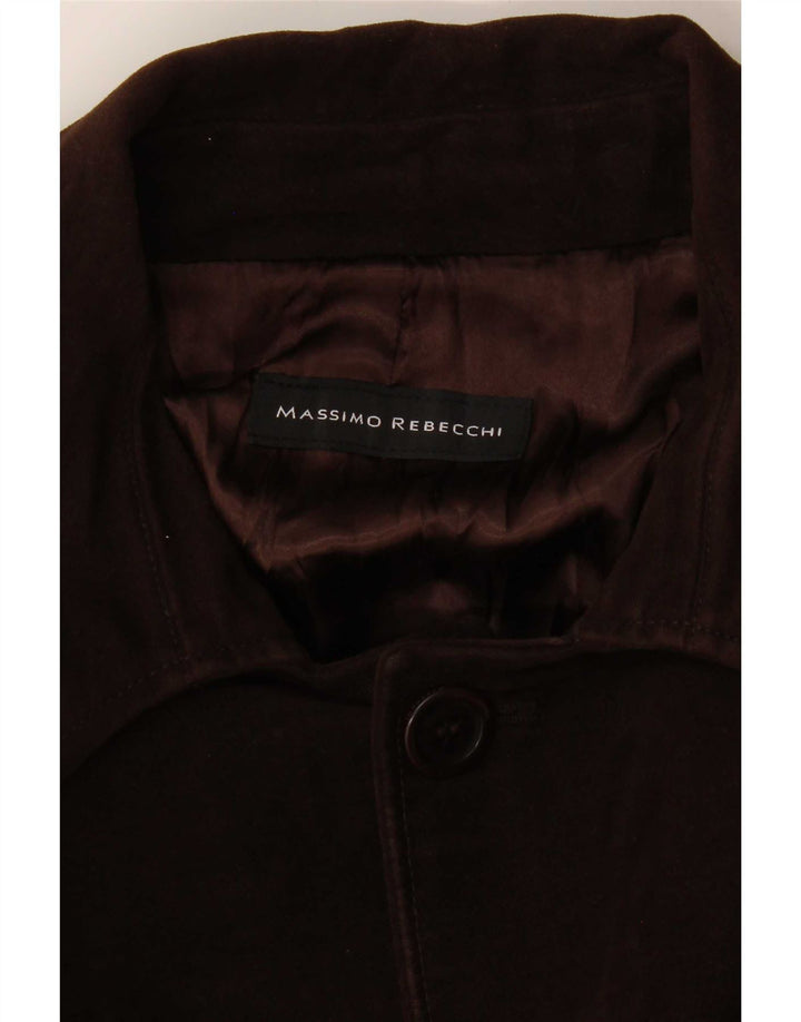 Massimo Rebecchi Ανδρικό Πανωφόρι UK 38 Medium Brown