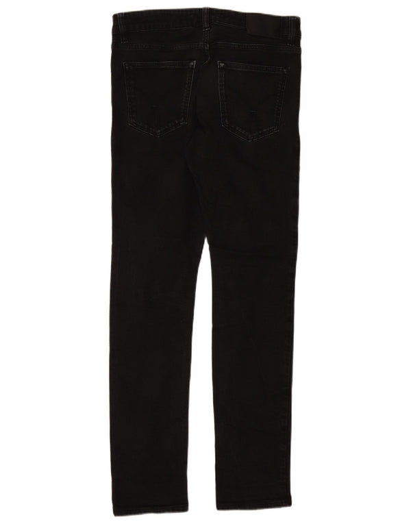 Calvin Klein Ανδρικό Slim Jeans W32 L32 Μαύρο βαμβακερό