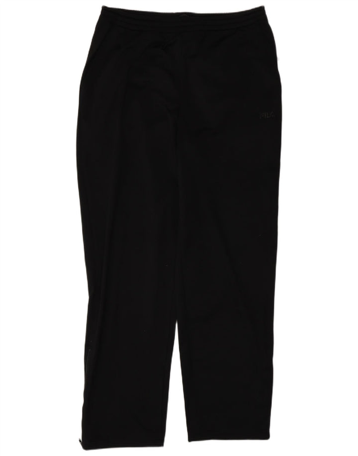 FILA Mens Tracksuit Trousers IT 52 Large  Black Polyester