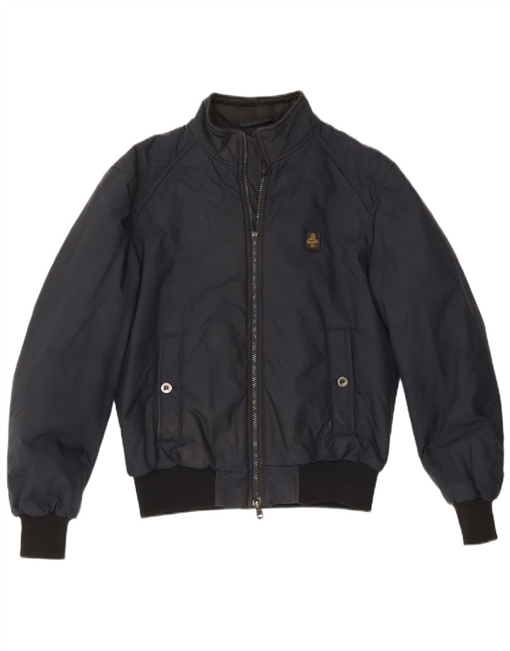 Ανδρικό μπουφάν Refrigiwear Bomber UK 40 Large Navy Blue Nylon