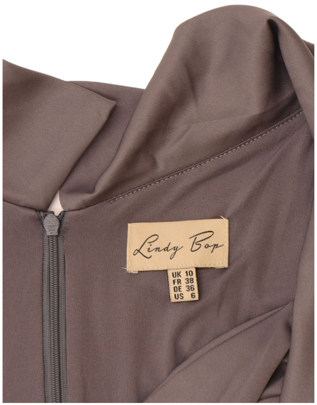 Γυναικεία αμάνικη φόρμα LINDY BOP UK 10 Small Grey Polyester