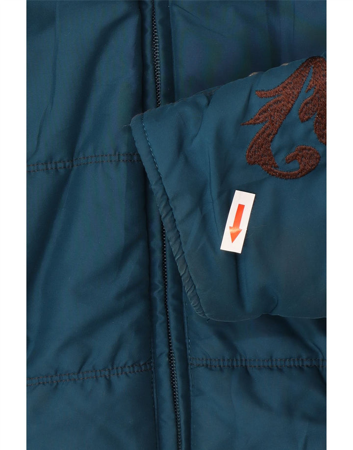 Γυναικείο μπουφάν με κουκούλα Ariat UK 14 Μεσαίο Μπλε Πολυεστέρας