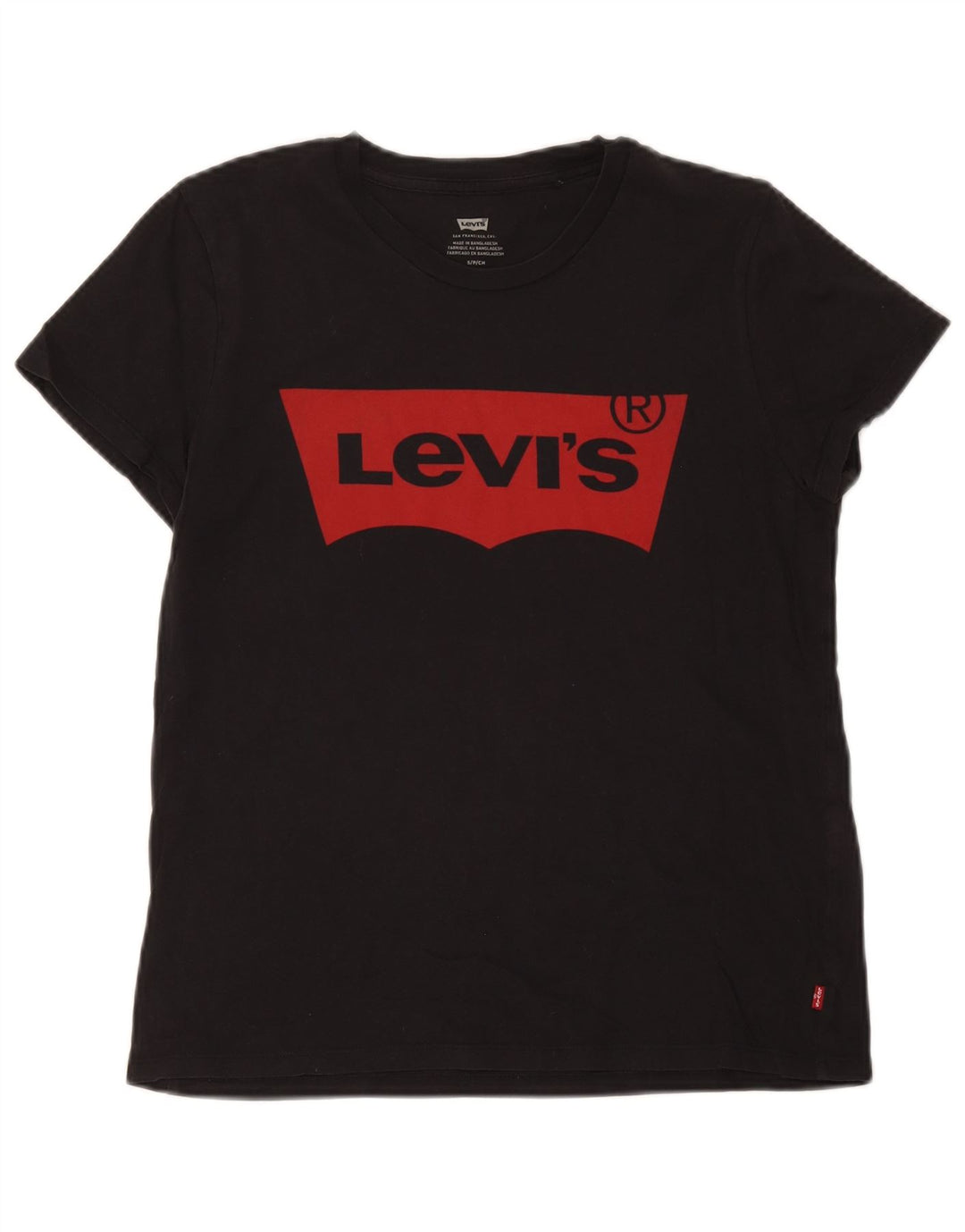 Ανδρικό γραφικό T-Shirt Levi's Top Small Black