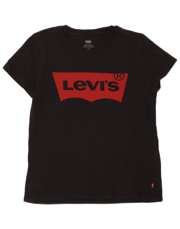 Ανδρικό γραφικό T-Shirt Levi's Top Small Black