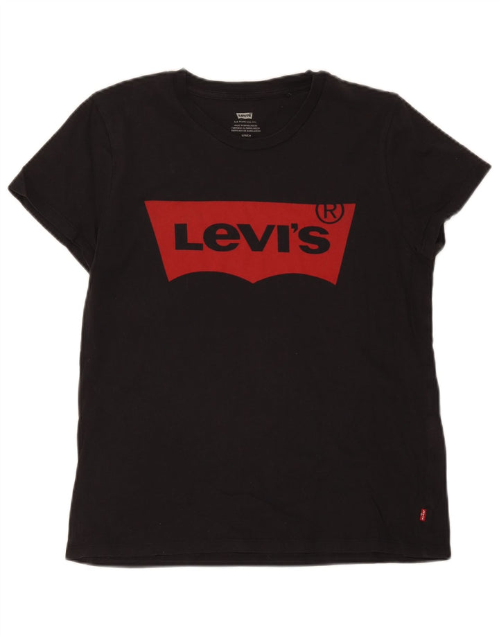 Ανδρικό γραφικό T-Shirt Levi's Top Small Black