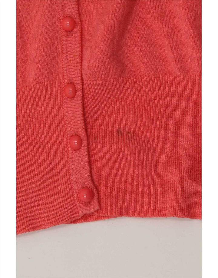 Marks & Spencer Γυναικεία Ζακέτα πουλόβερ UK 10 Small Pink