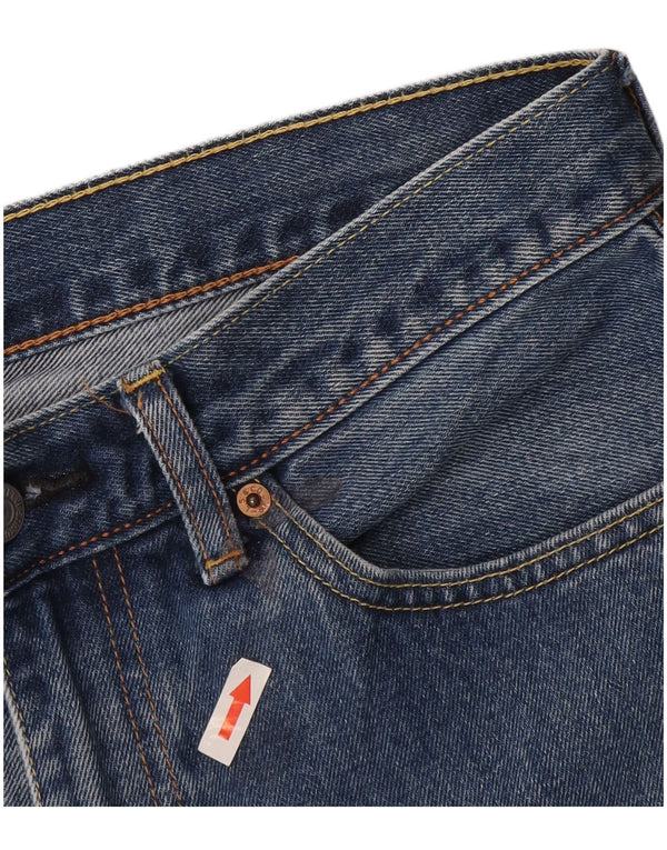 Levi's Mens 751 Cropped Straight Jeans W32 L24 Μπλε Βαμβακερό