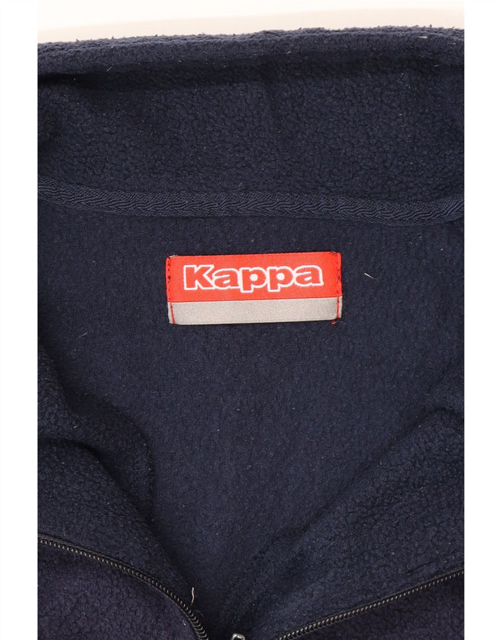 KAPPA Ανδρικό φερμουάρ Fleece Jumper Medium Navy Blue