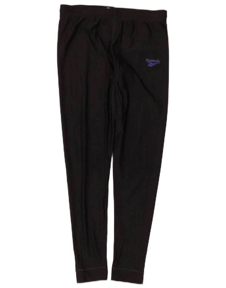 Γυναικείο κολάν Reebok UK 14 Large Black Nylon