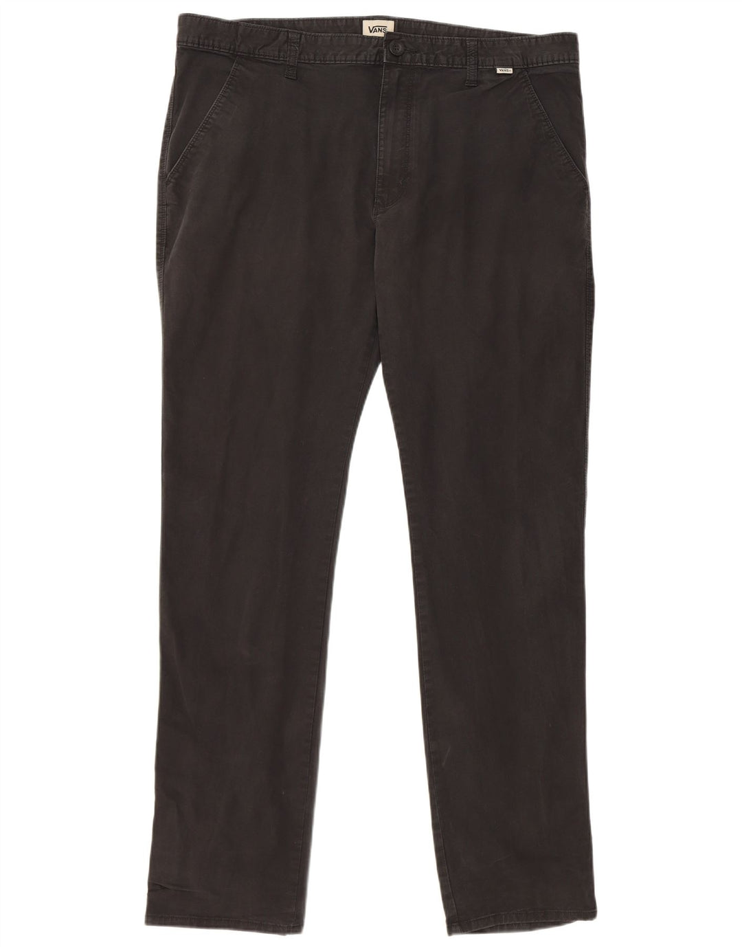 Ανδρικό παντελόνι Chino Vans Slim W36 L32 Μαύρο βαμβακερό
