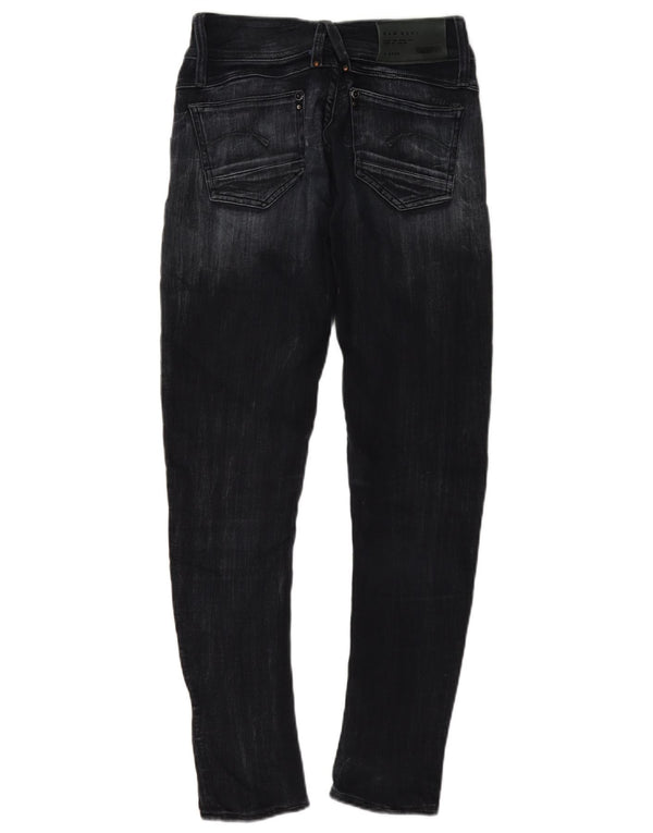 G-Star Γυναικείο Slim Jeans W25 L30 Μαύρο βαμβακερό