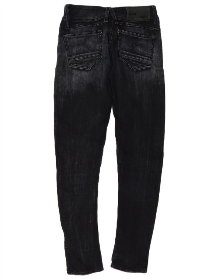G-Star Γυναικείο Slim Jeans W25 L30 Μαύρο βαμβακερό