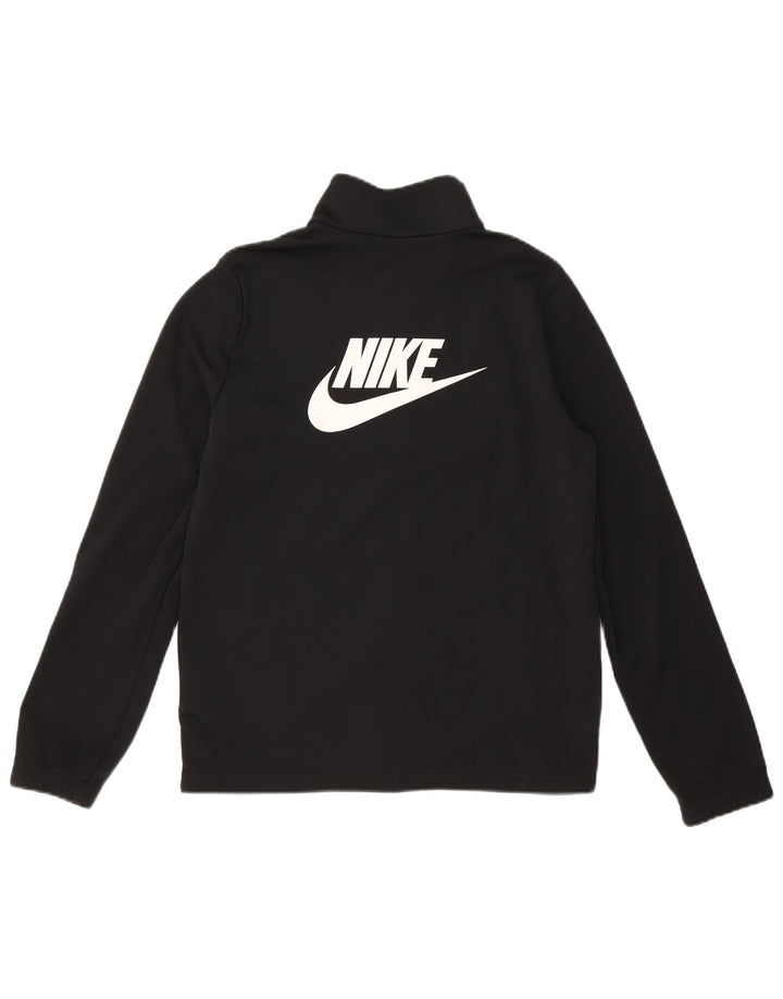 Μπουφάν Nike Boys Graphic αθλητική φόρμα 13-14 ετών XL μαύρο πολυεστέρα