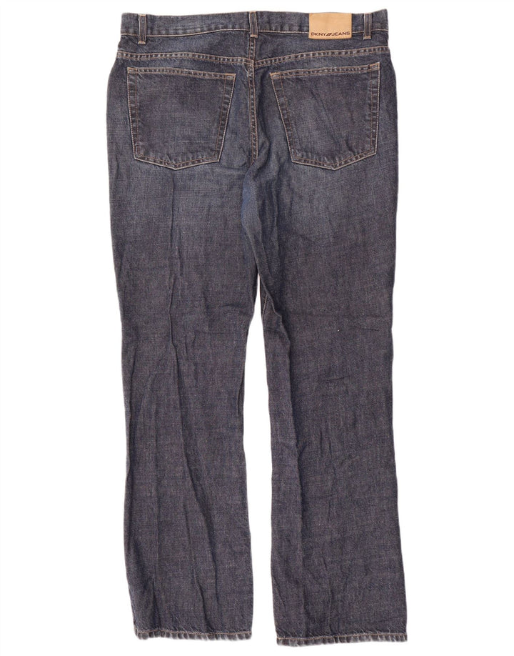 Ανδρικό τζιν ίσιο Dkny W38 L31 Navy Blue Cotton
