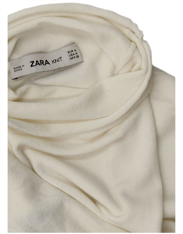 Zara Γυναικείο Γιλέκο Tank Top UK 12 Medium White