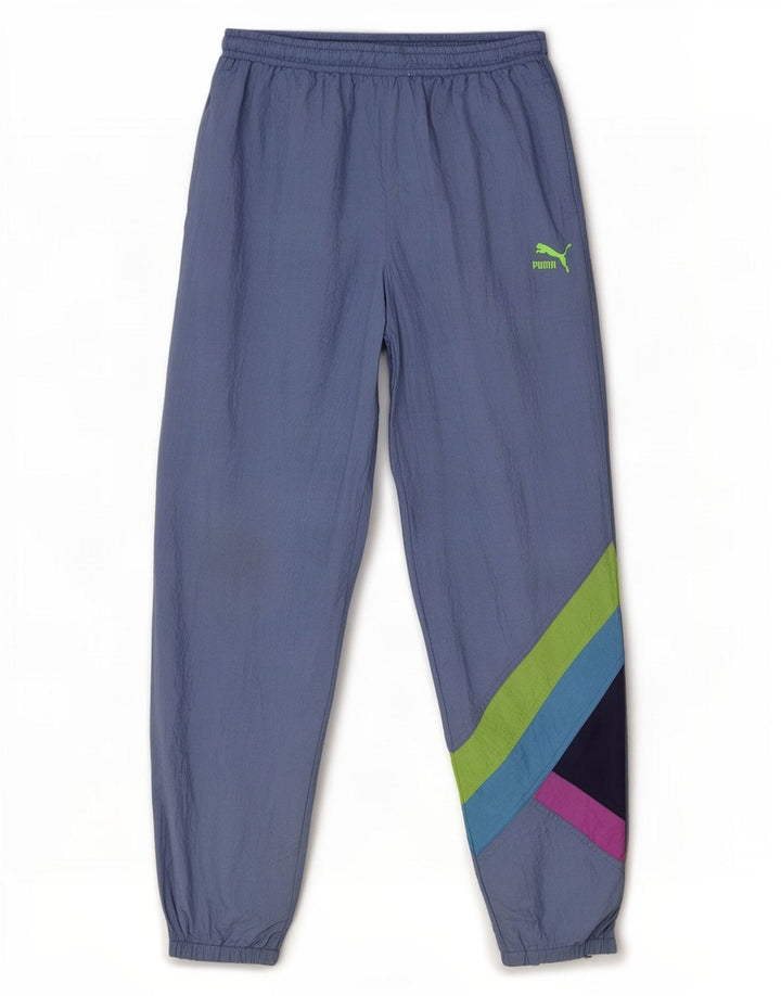 Ανδρική φόρμα Puma Παντελόνι Joggers Medium Purple Colourblock Polyamide