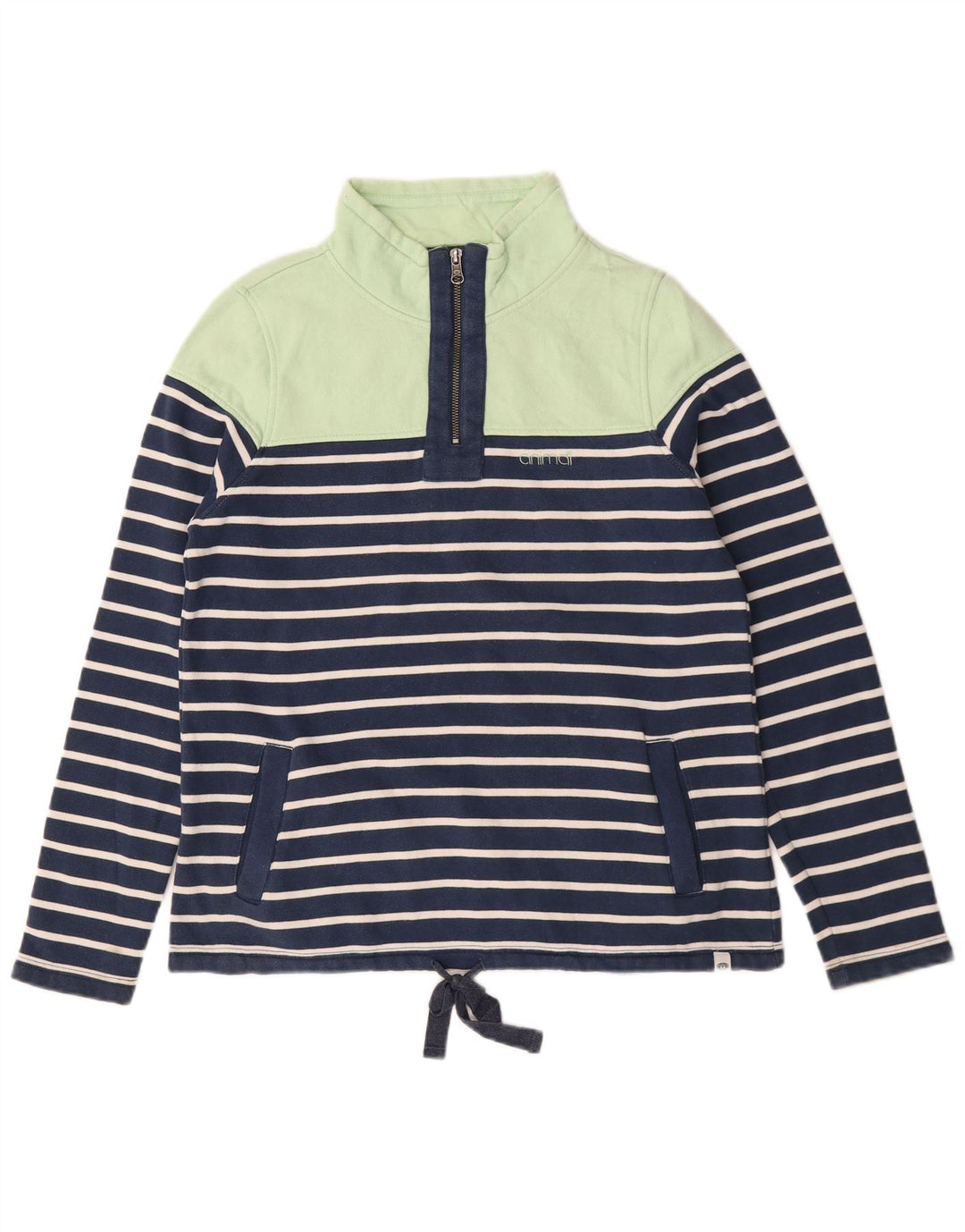 Γυναικεία φούτερ Animal Oversized Jumper UK 10 Small Navy Blue ριγέ
