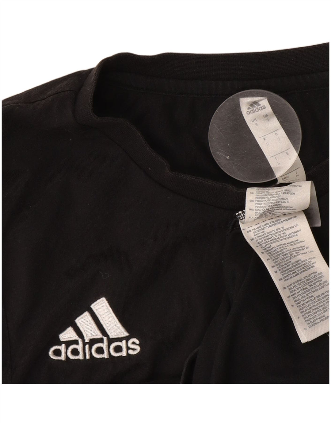 Adidas Ανδρικό T-Shirt Climalite Top Μικρό μαύρο βαμβακερό